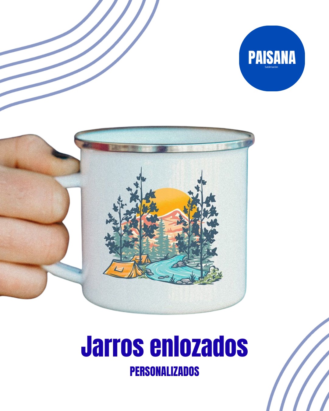 Jarro Enlozado Camping