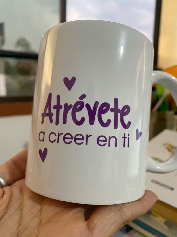 Taza Atrévete a Creer